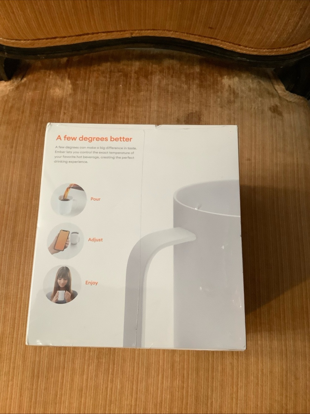 Ember 10oz Temperature Control Smart Mug 2 White CM191002US New factory sealed - Picture 4 of 5